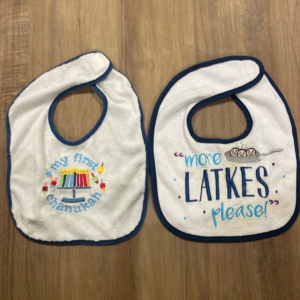 Bundle of 2 Hanukkah Bibs